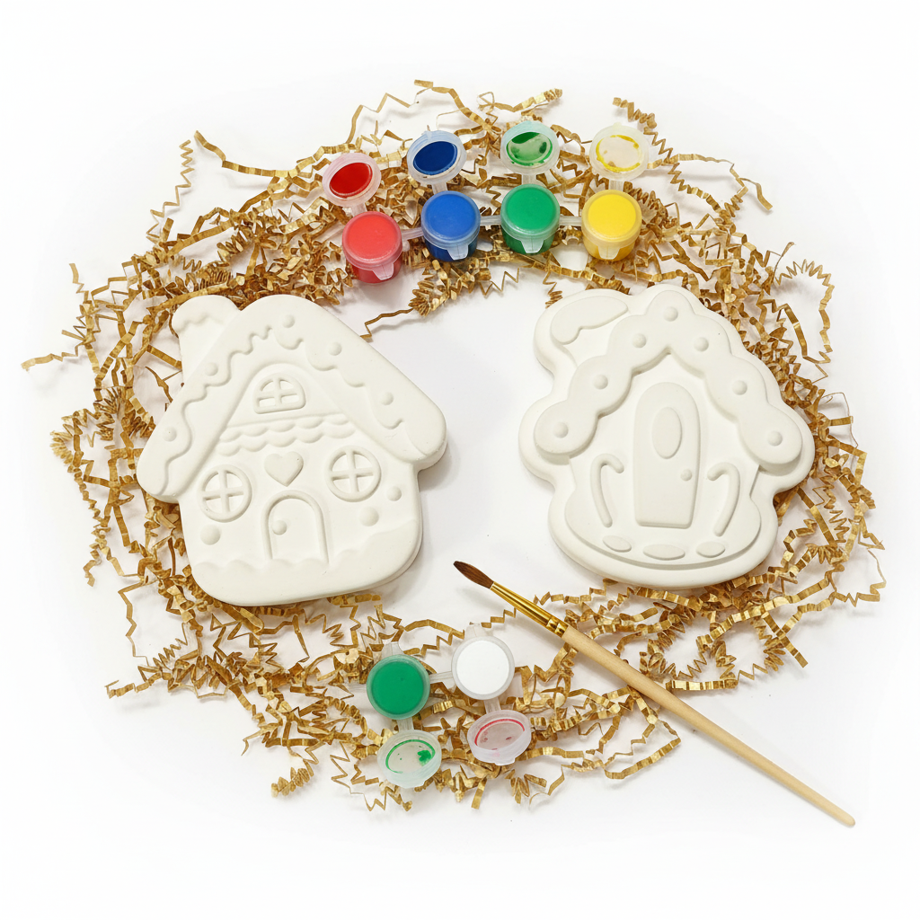 Gingerbread House Set 1