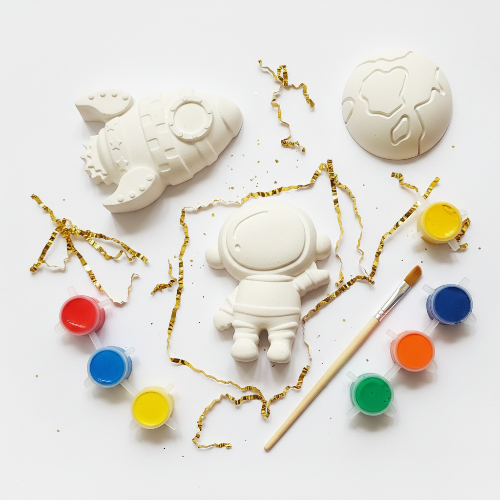 Astronaut Set plaster painting kit