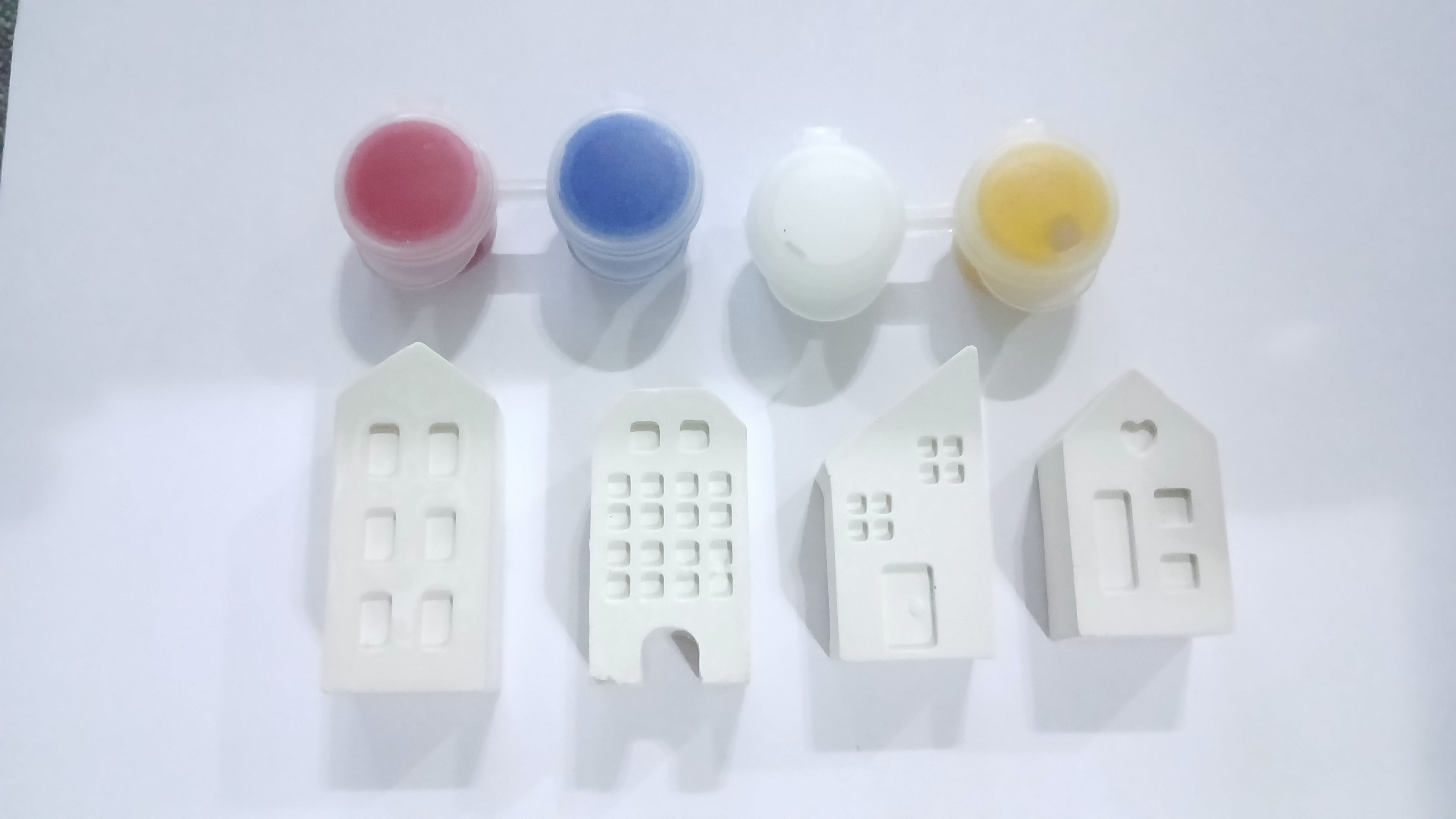 4 mini buildings - set 2